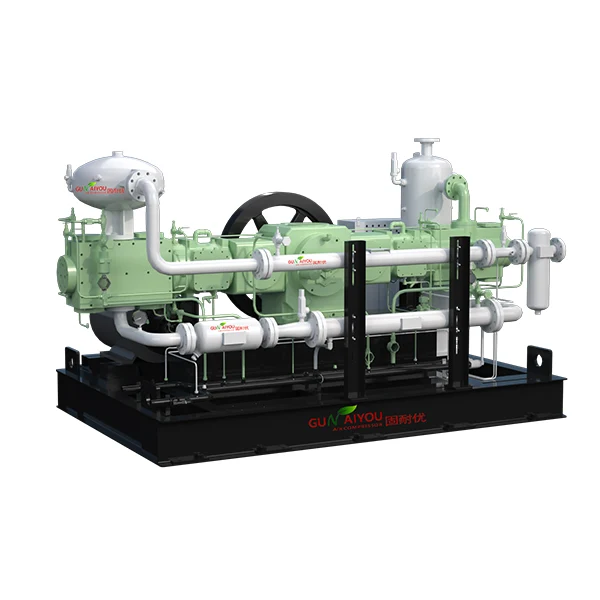Booster không có dầu đối lập theo chiều ngang